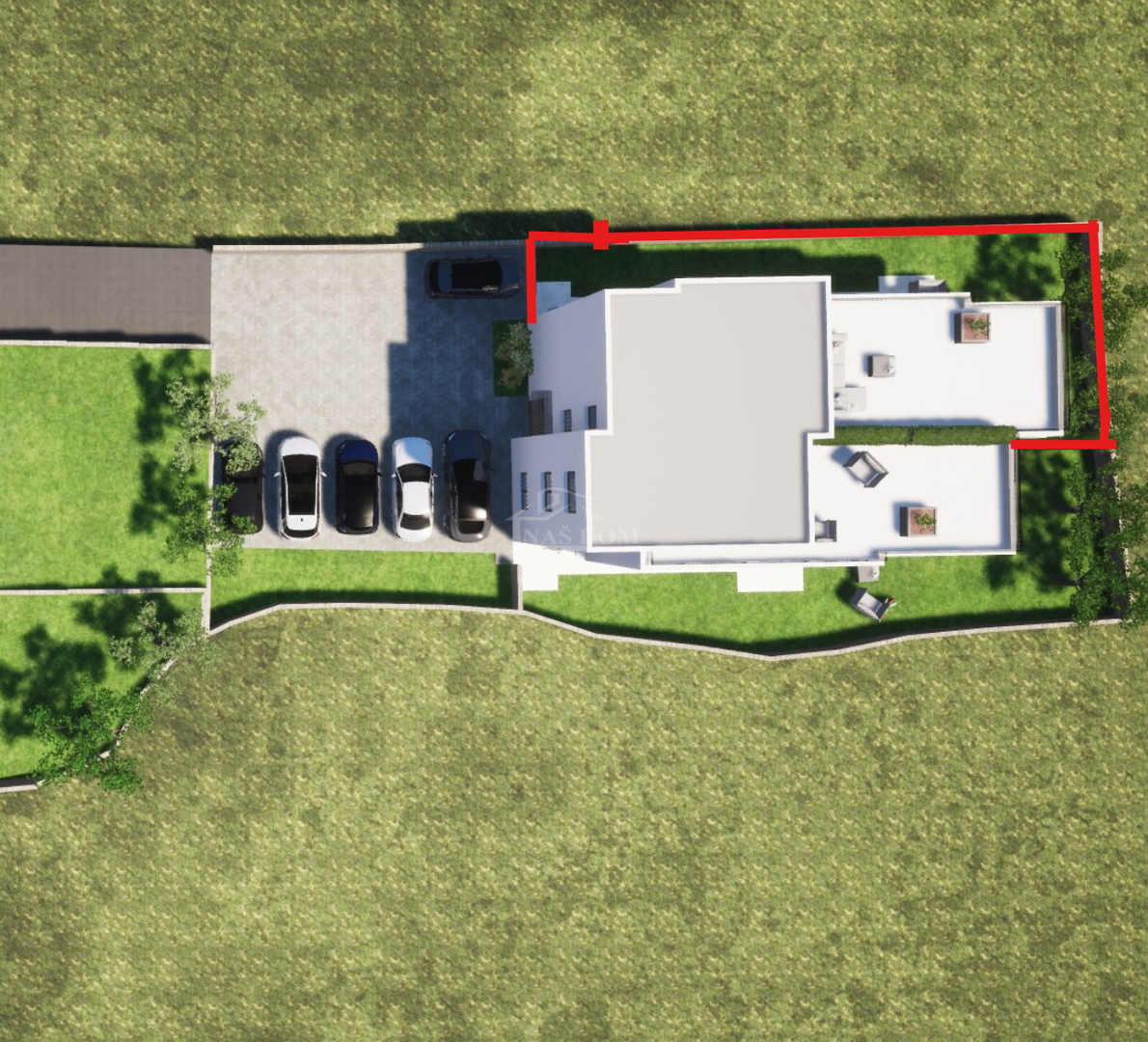 Tribunj, Sovlje - stanovanje z vrtom 400 m od plaže