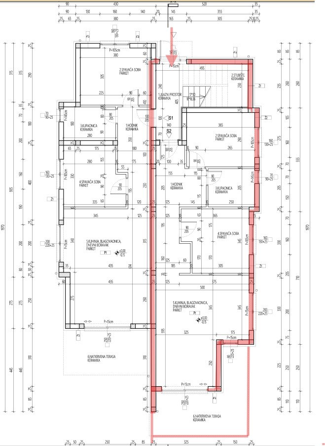 Tribunj, Sovlje - stanovanje z vrtom 400 m od plaže