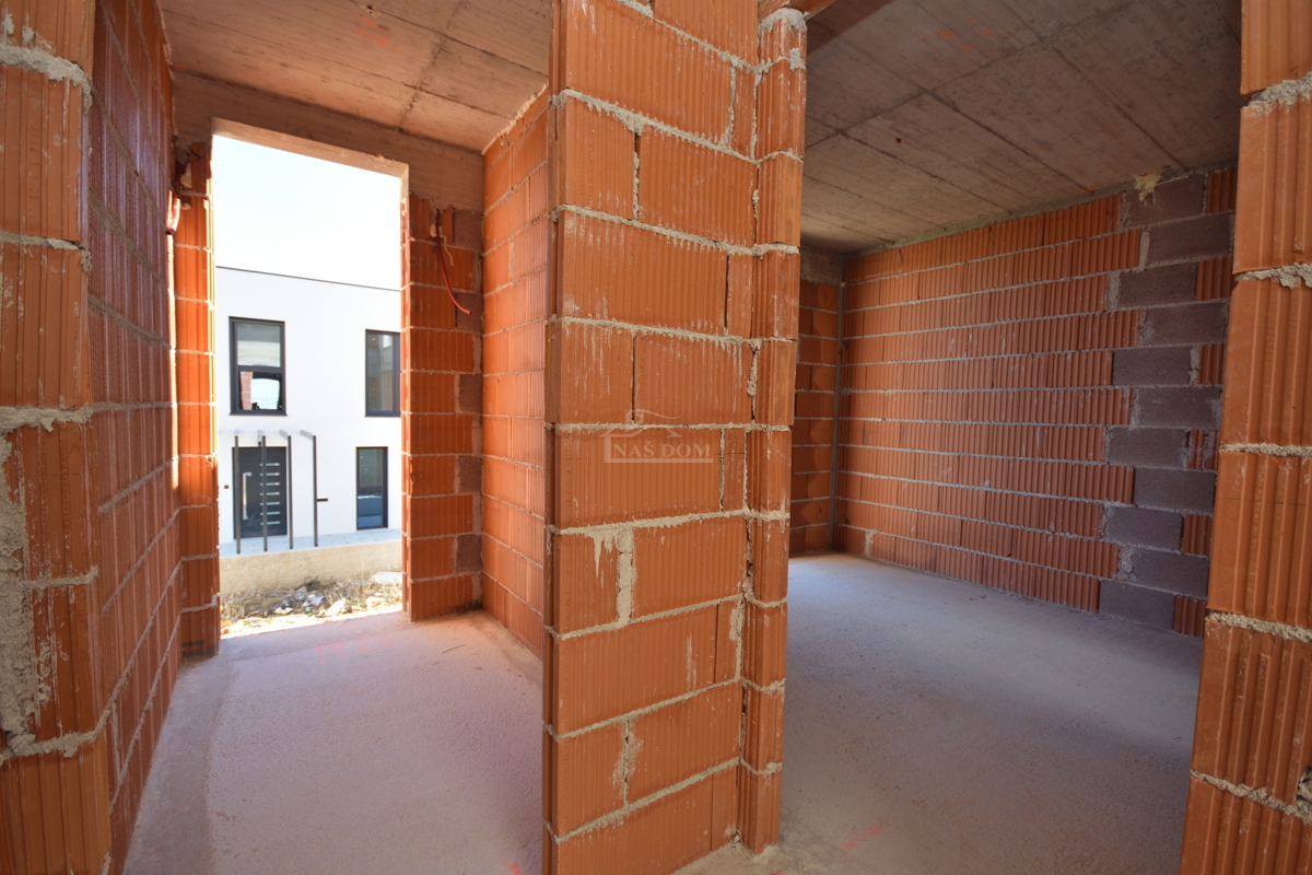 Vodice - Luksuzna dvojna kuća S1 s pogledom na morje