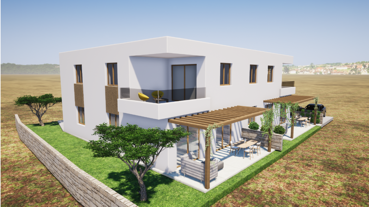 Vodice - PRILOŽNOST Stanovanje S3 v prvem nadstropju, 750 m od plaže
