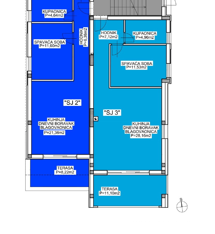 Vodice - Stanovanje v visokem pritličju novogradnje, vrhunska lokacija