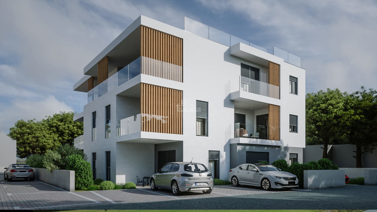 Vodice - Luksuzno stanovanje S5 s strešno teraso, drugo nadstropje