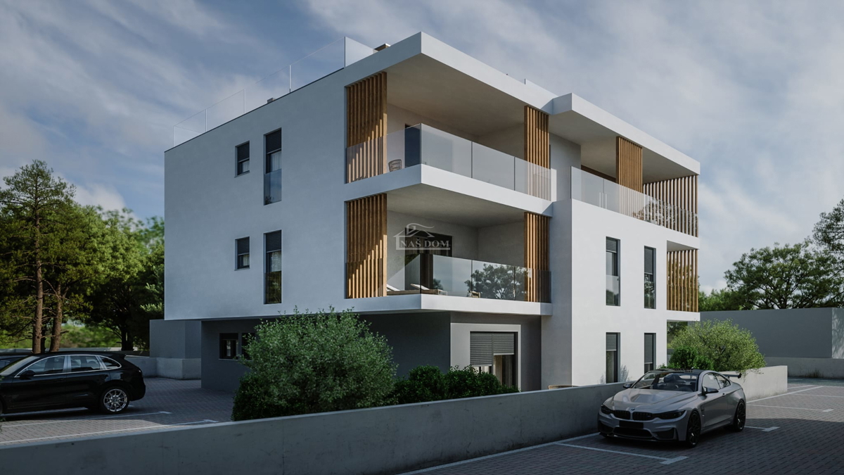 Vodice - Luksuzno stanovanje S5 s strešno teraso, drugo nadstropje