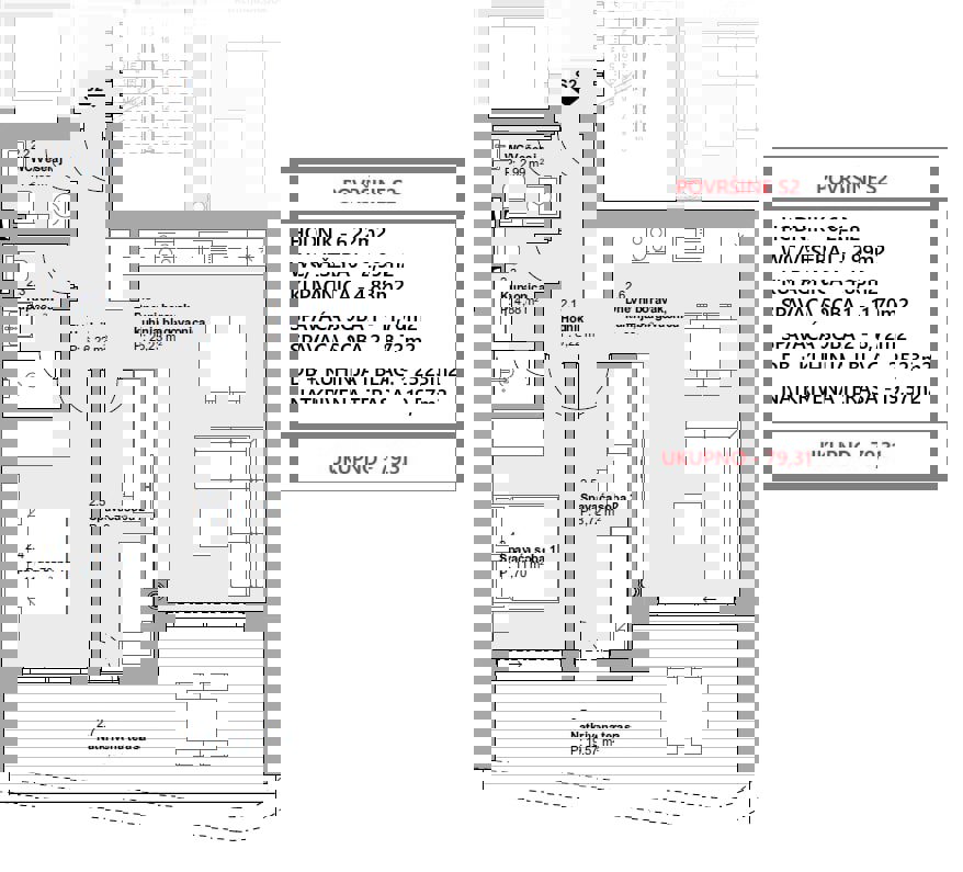 Vodice - Luksuzno stanovanje S2 z vrtom, le 50 m od plaže
