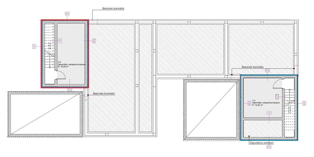 Vodice - Luksuzna dvojna kuća S2 s panoramskim pogledom na morje
