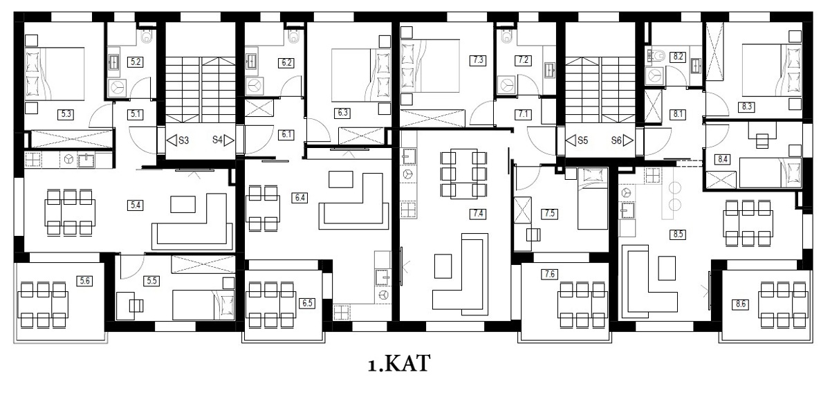 Moderna novogradnja v Vodicah – kakovostna gradnja, 1100 m do plaže