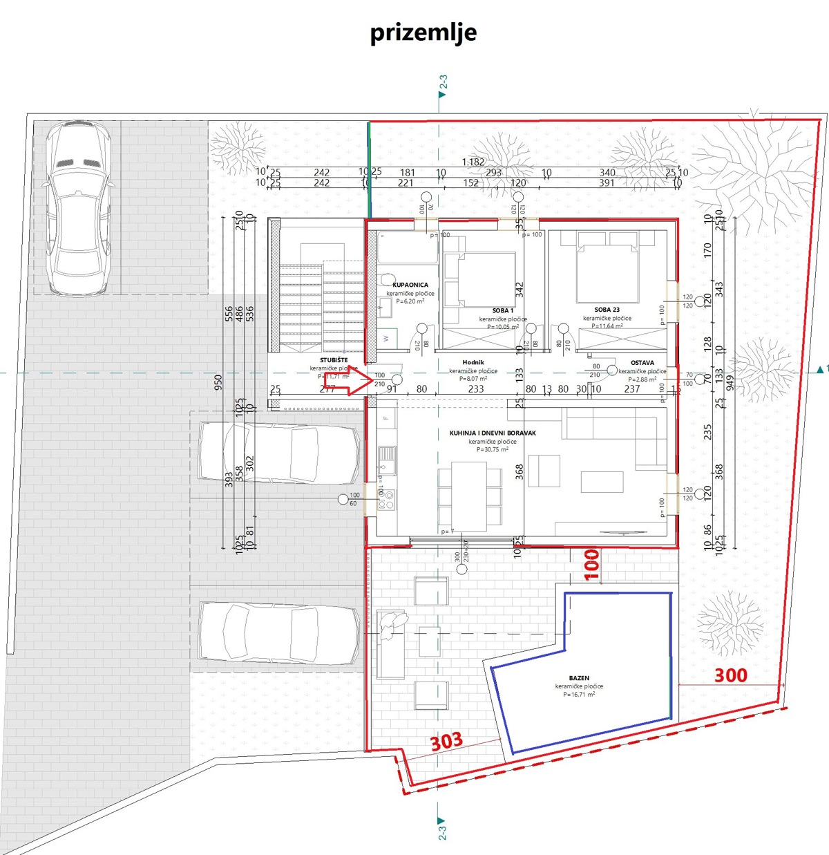 Vodice **PREDPRODAJA** *NOVOGRADNJA* S1 Pritličje z vrtom in bazenom