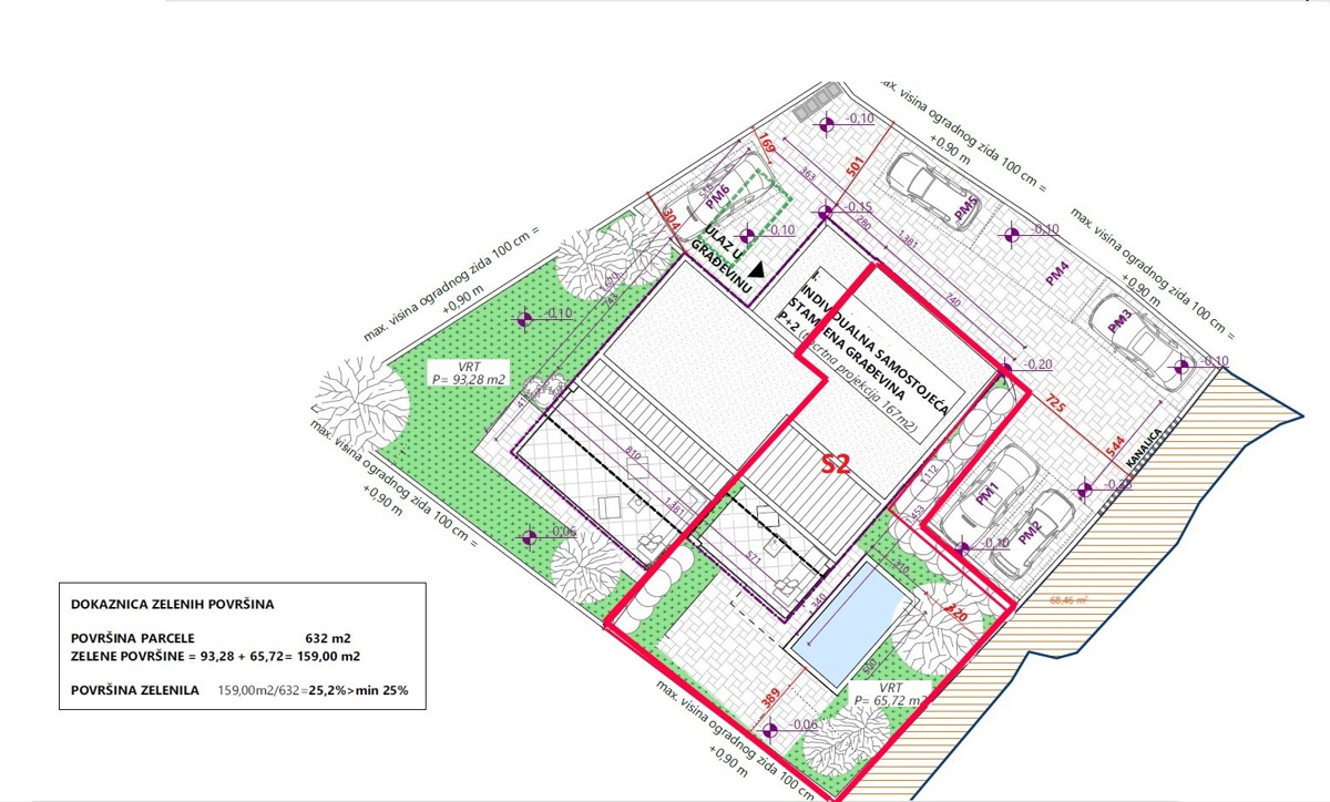 Vodice - stanovanje s bazenom, 750 m od centra in plaže