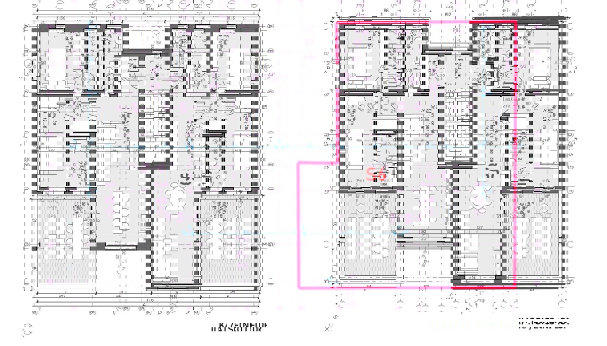 Vodice - **NOVOGRADNJA** *POGLED NA MORJE** S6 stan 2S+DB, 550 m od centra