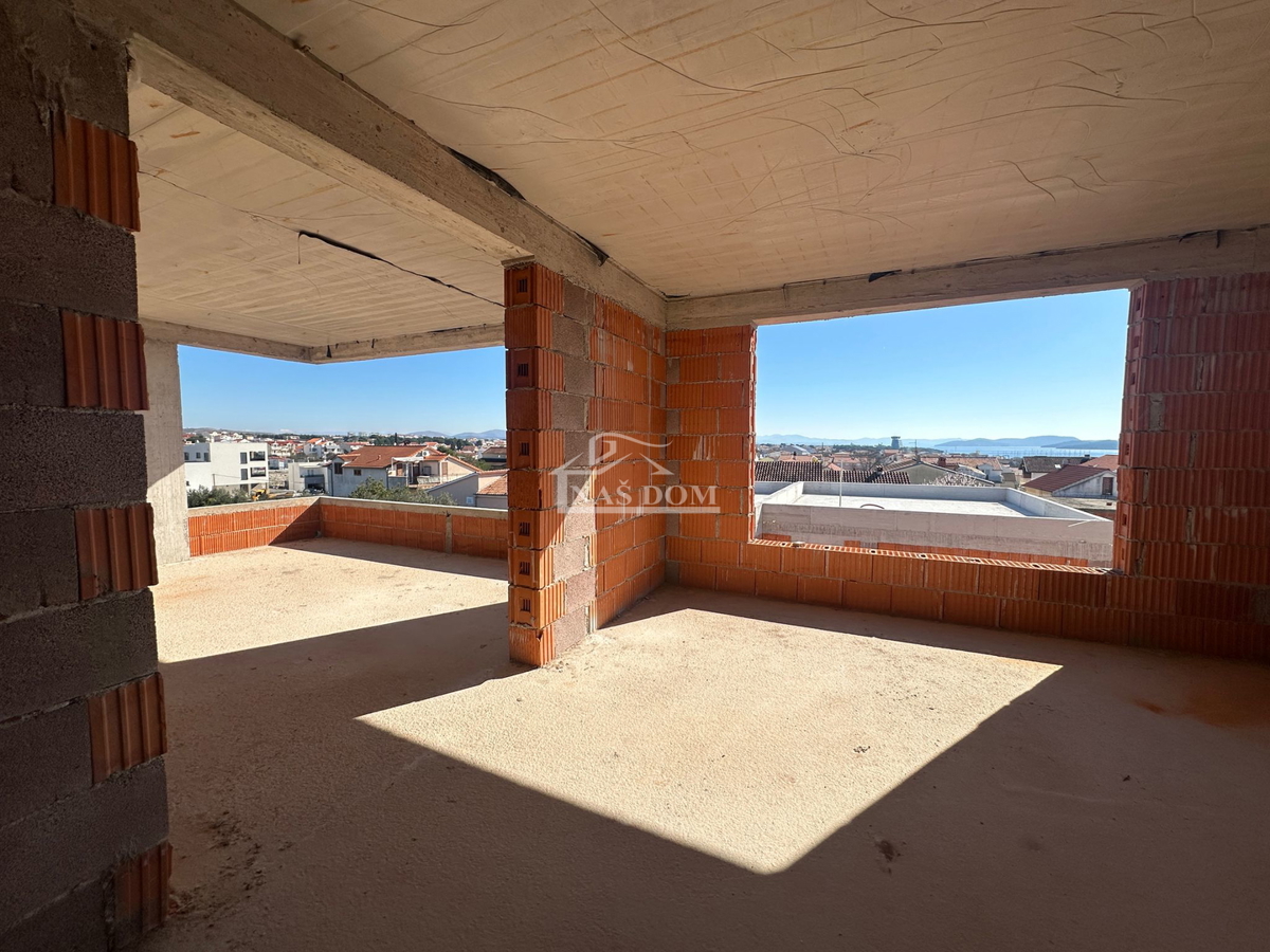 Vodice - **NOVOGRADNJA** *POGLED NA MORJE** S6 stan 2S+DB, 550 m od centra