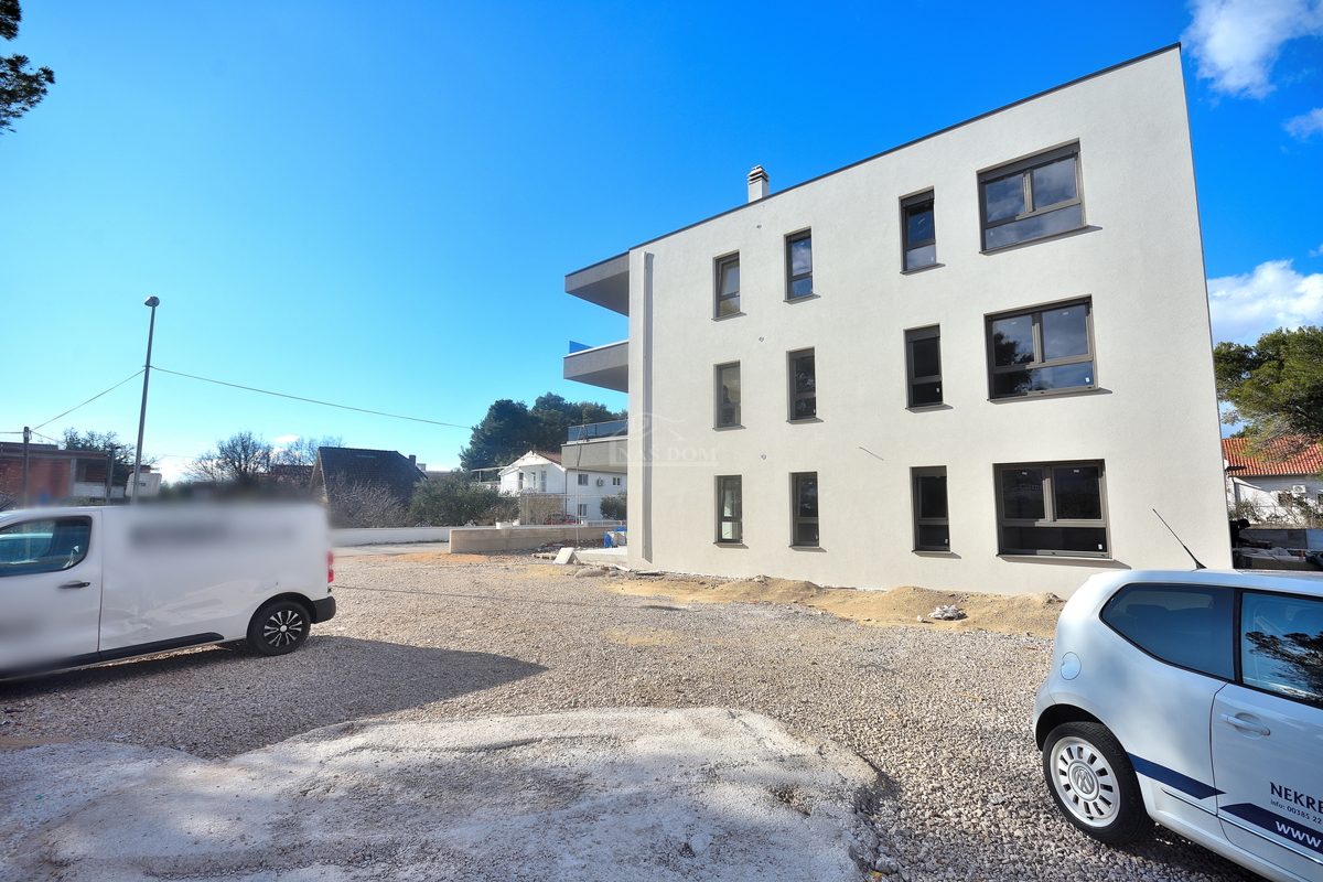 Vodice, Srima - NOVOGRADNJA A -S5 stanovanje z razgledom na morje, 300 m od plaže