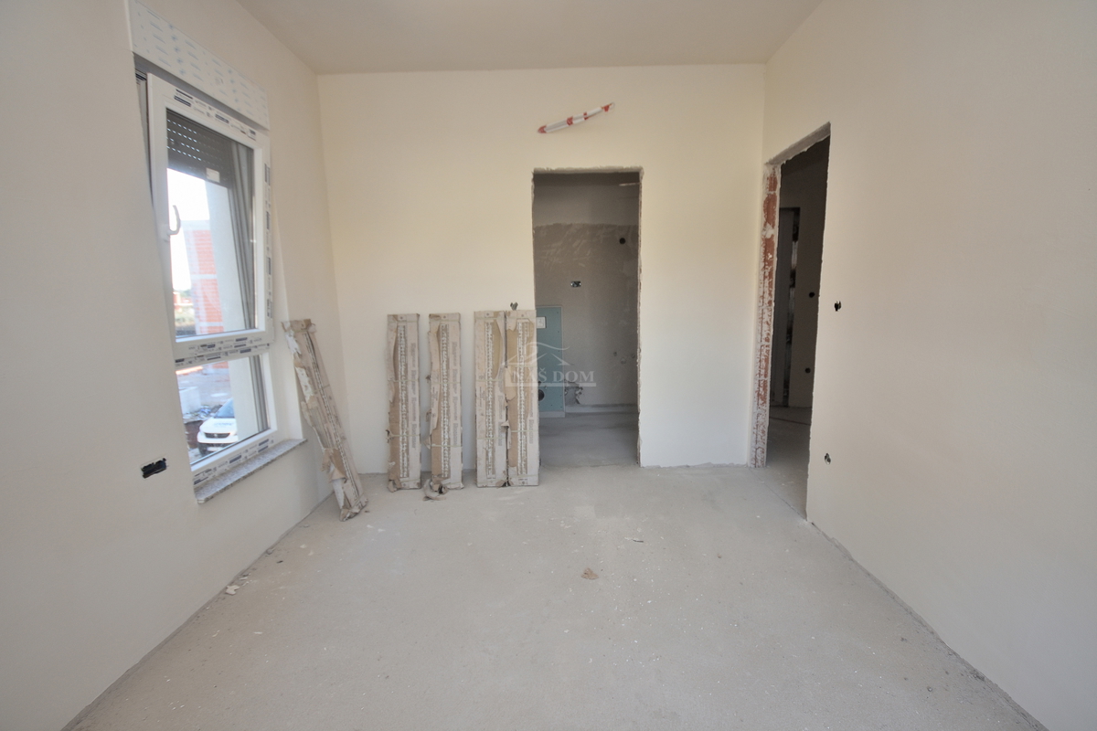 Vodice, Srima - NOVOGRADNJA A -S5 stanovanje z razgledom na morje, 300 m od plaže