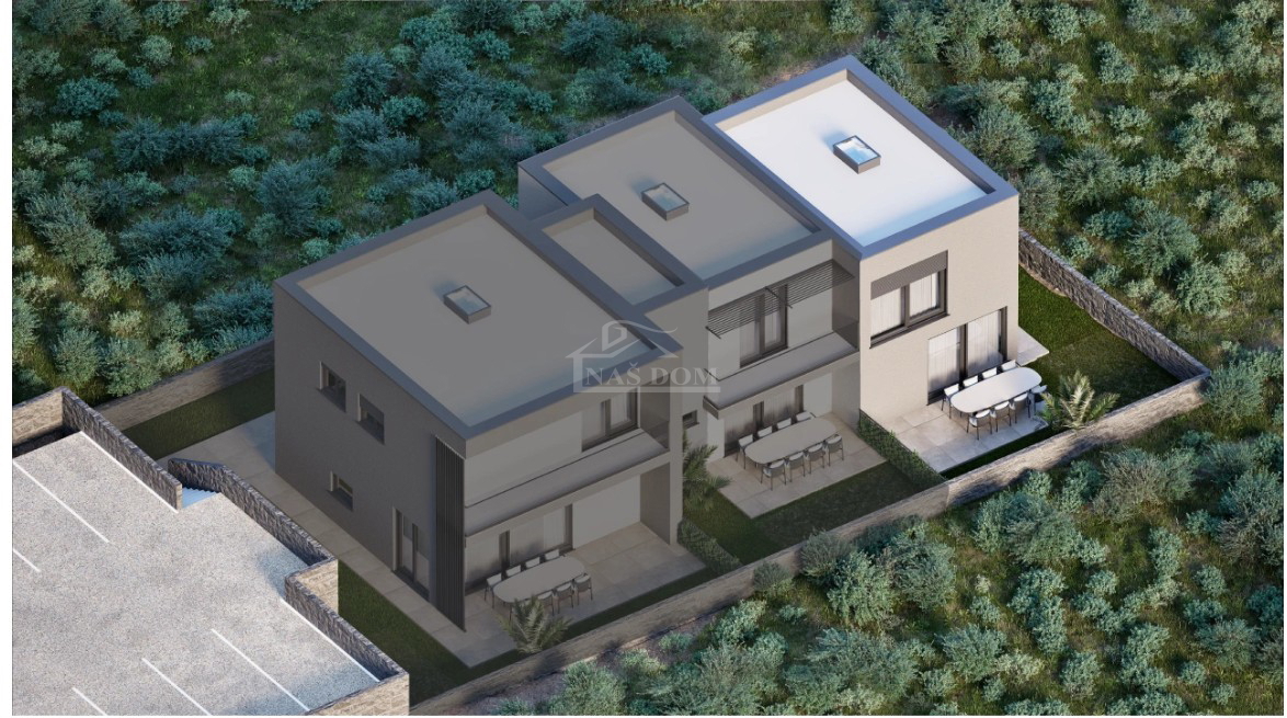 Vodice - Vrstna hiša V1 na mirni lokaciji