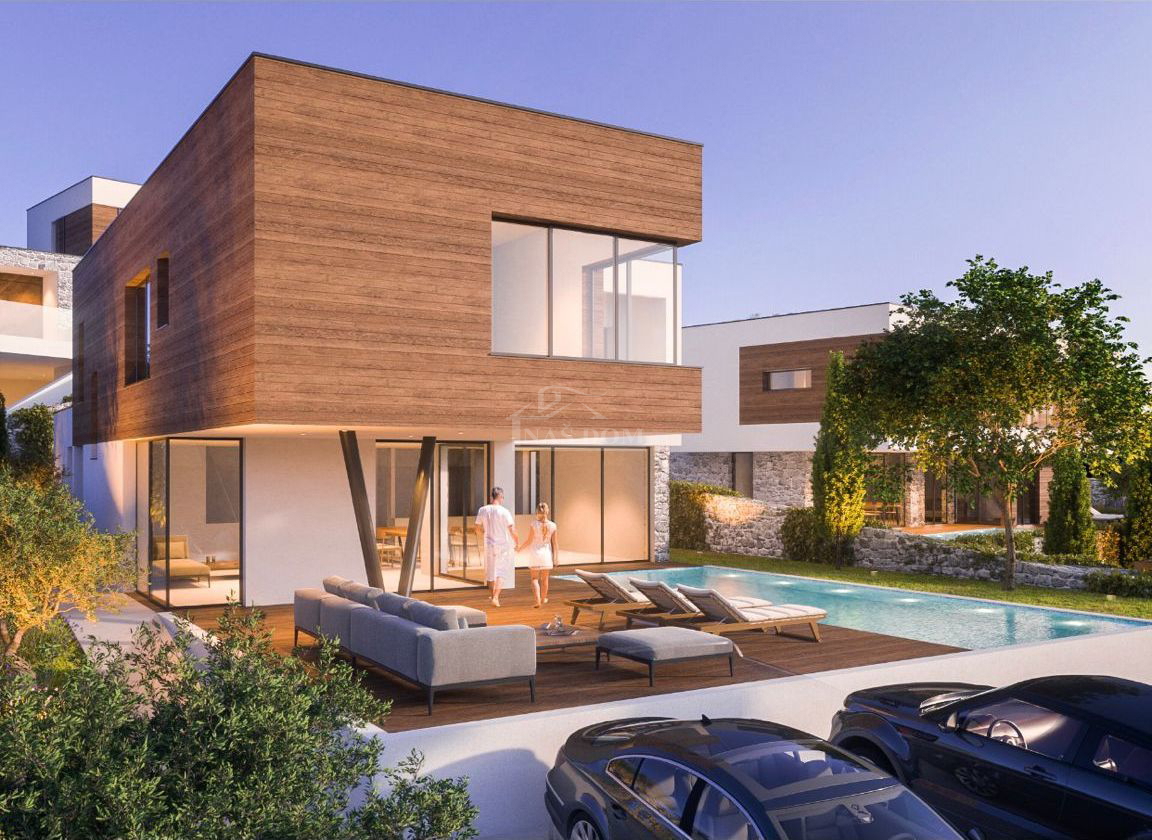 Luksuzna vila "2" s panoramskim pogledom na morje in otočje