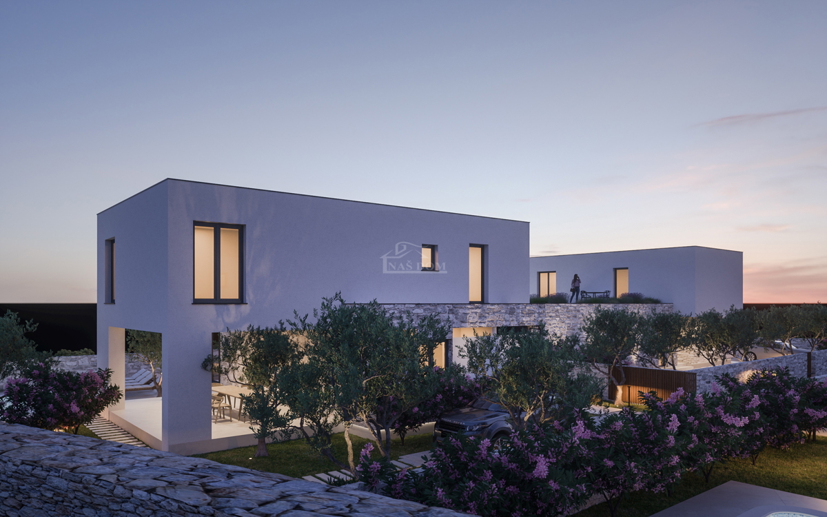 Zaton - NOVOGRADNJA kompleks štirih sodobnih luksuznih vil z bazeni