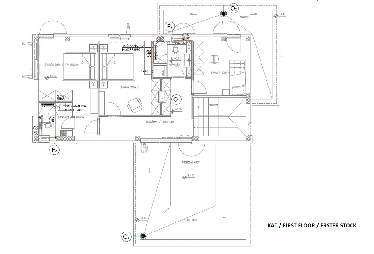 Zaton - NOVOGRADNJA kompleks štirih sodobnih luksuznih vil z bazeni