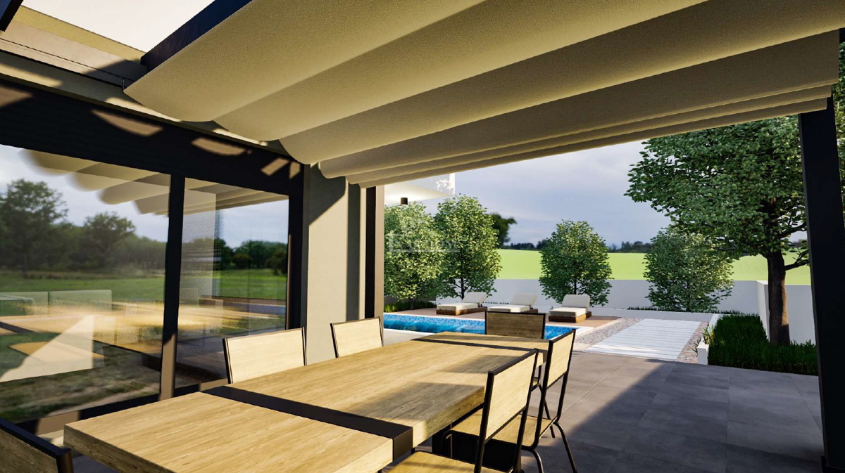 Vodice - NOVOGRADNJA Dvojna hiša s bazenom, 700 m od centra