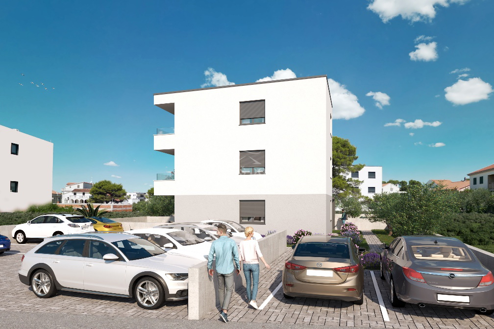 Brodarica - Stanovanje S2 v prvem nadstropju, novogradnja