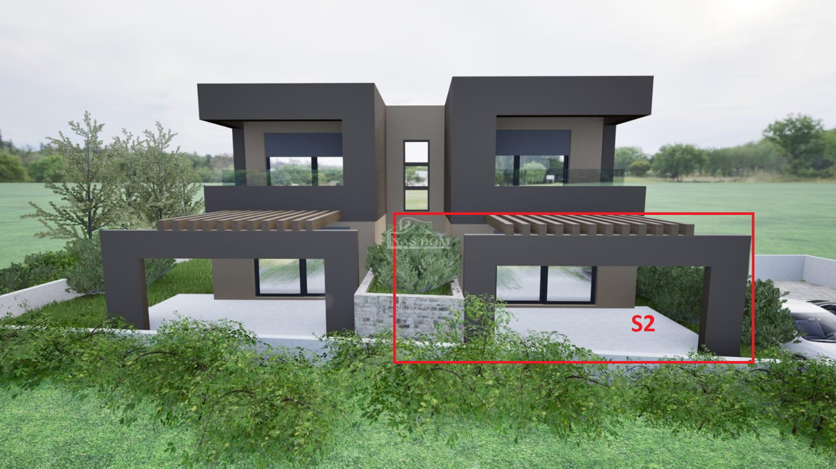 Vodice - NOVOGRADNJA - S2 stanovanje v pritličju z vrtom