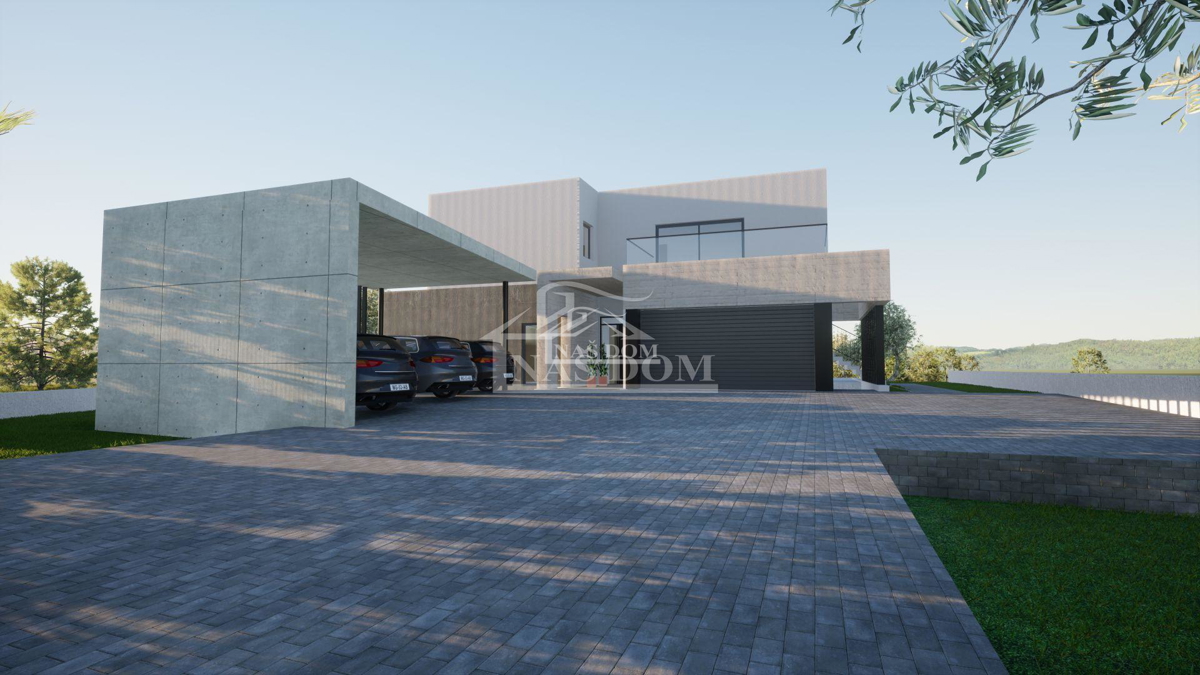 Vodice - Luksuzna dizajnerska vila s bazenom - roh bau
