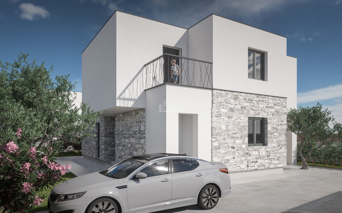 Zaton - NOVOGRADNJA moderna luksuzna vila s bazenom