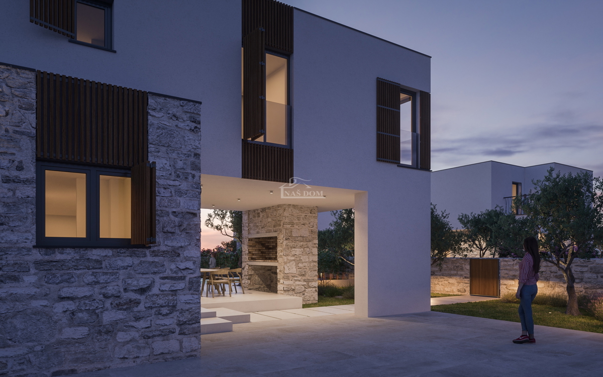 Zaton - NOVOGRADNJA moderna luksuzna vila s bazenom