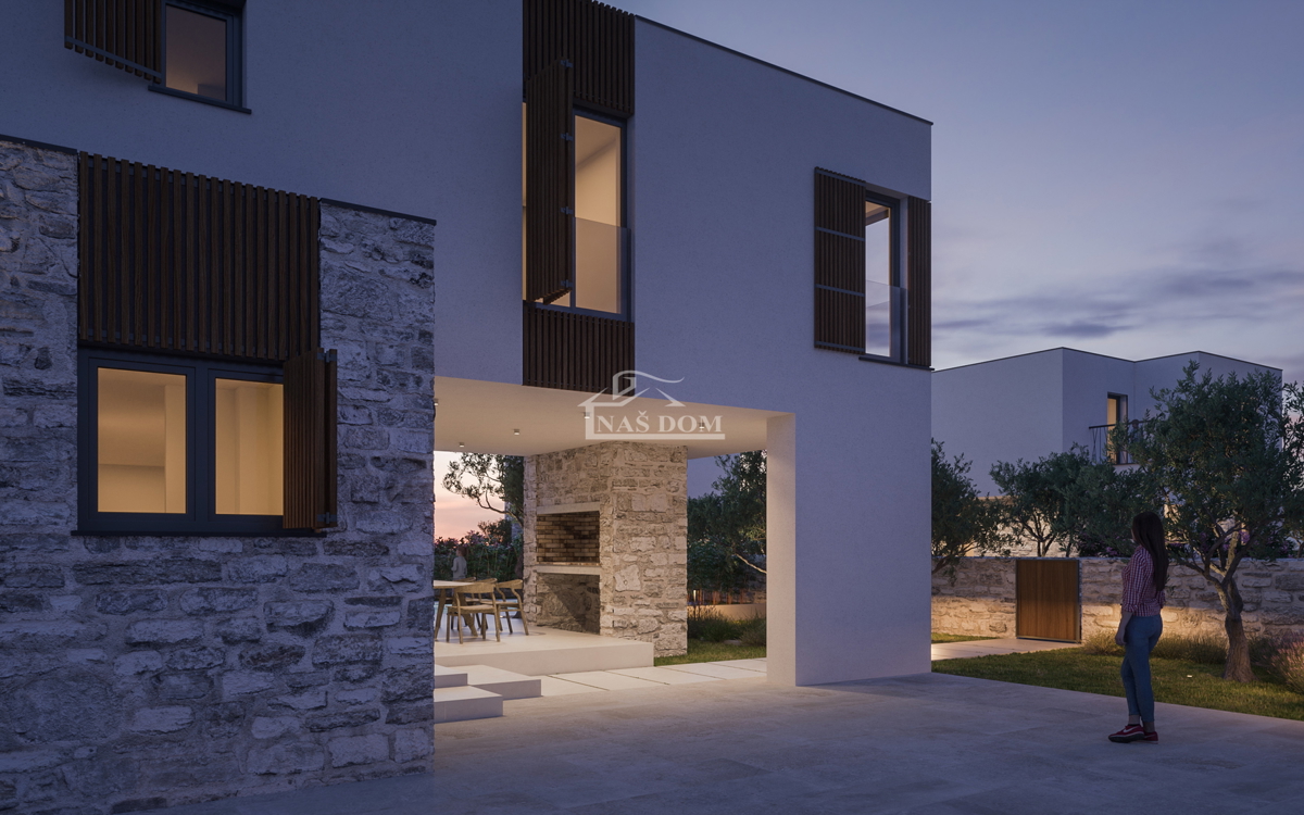 Zaton - NOVOGRADNJA moderna luksuzna vila s bazenom