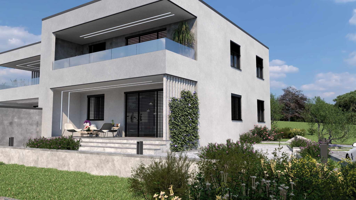 Vodice - zemljišče s projektom za stavbo s 4 stanovanji