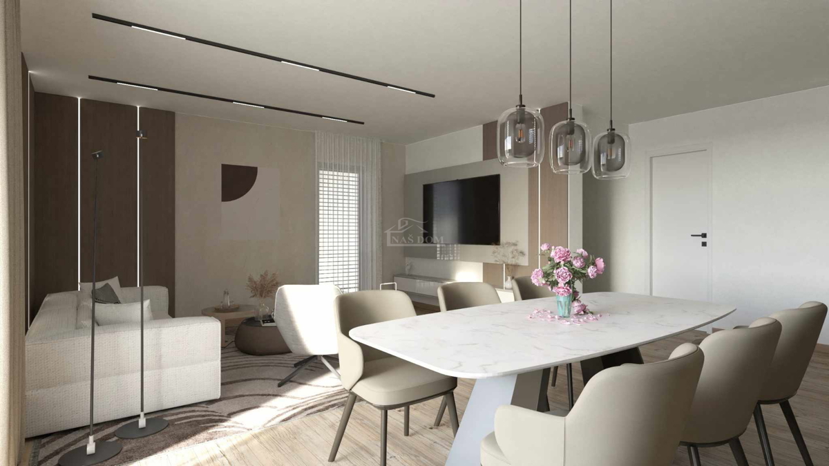 Vodice - zemljišče s projektom za stavbo s 4 stanovanji