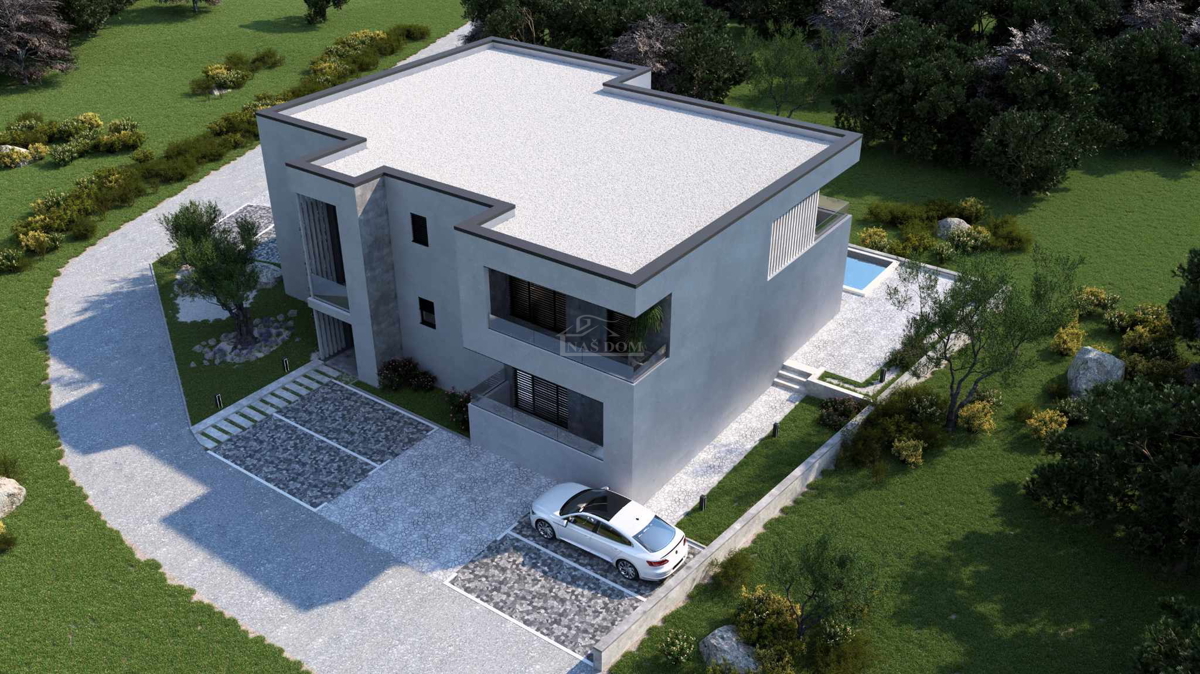 Vodice - zemljišče s projektom za stavbo s 4 stanovanji