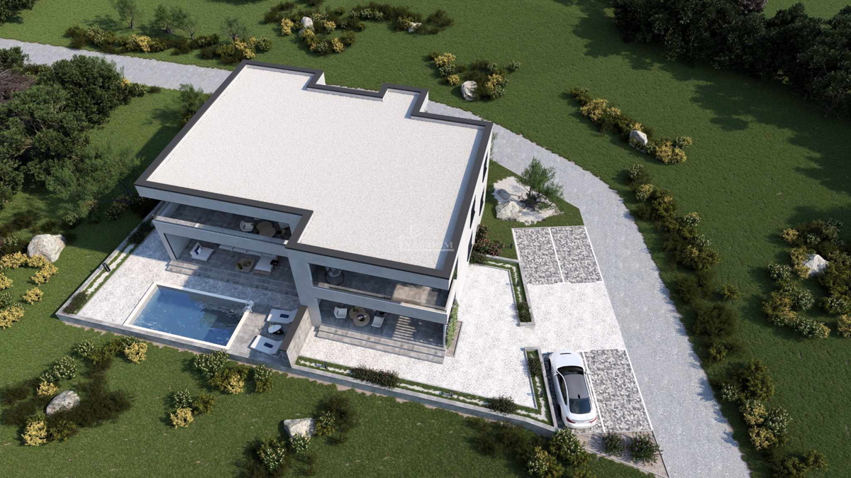 Vodice - zemljišče s projektom za stavbo s 4 stanovanji