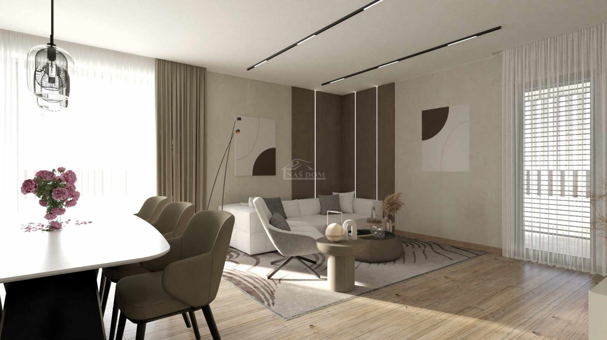 Vodice - zemljišče s projektom za stavbo s 4 stanovanji