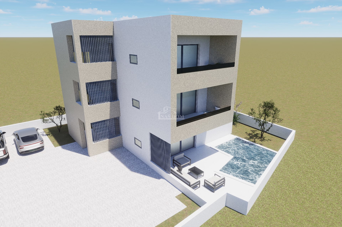 Vodice - PREDPRODAJA, NOVOGRADNJA - S2 stanovanje v prvem nadstropju