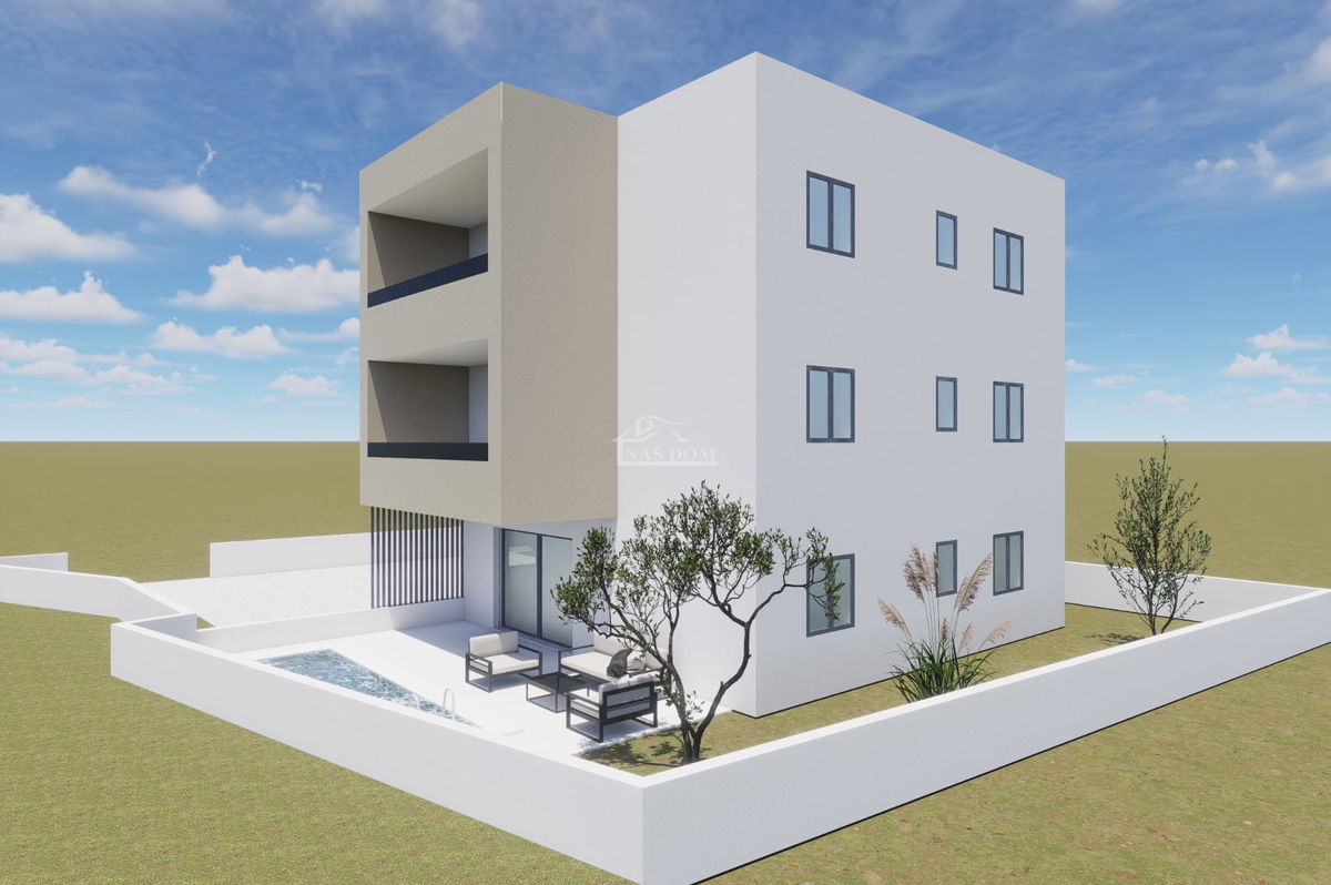 Vodice - PREDPRODAJA, NOVOGRADNJA - S2 stanovanje v prvem nadstropju