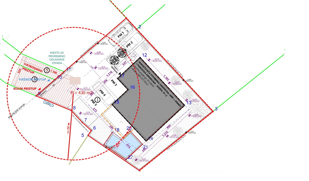 Vodice **PREDPRODAJA** *NOVOGRADNJA* S2 stanovanje v prvem nadstropju