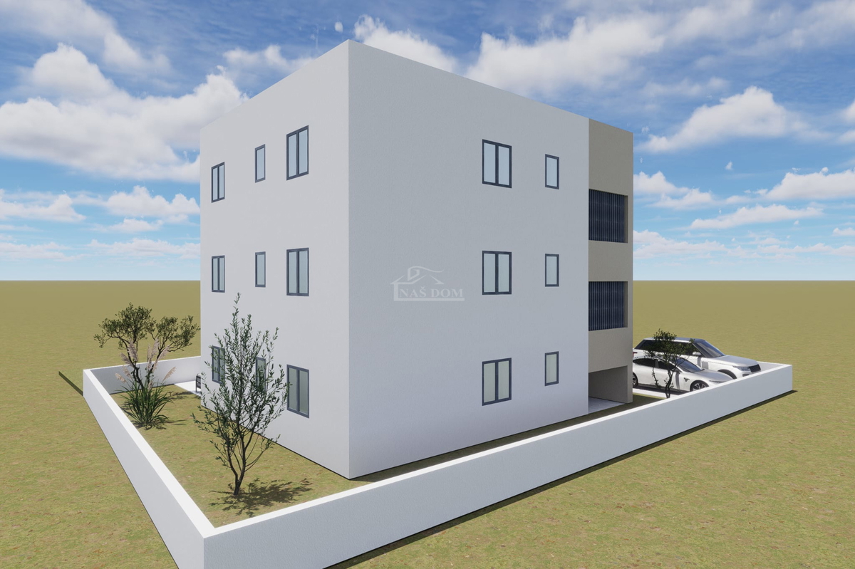 Vodice **PREDPRODAJA** *NOVOGRADNJA* S2 stanovanje v prvem nadstropju