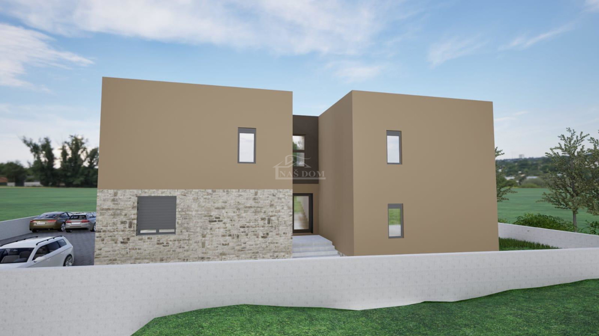 Vodice - NOVOGRADNJA - S4 stanovanje z dvema spalnicama v prvem nadstropju