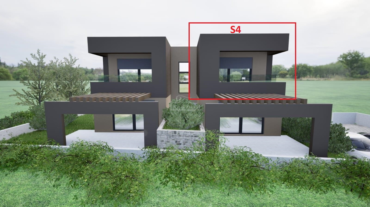 Vodice - NOVOGRADNJA - S4 stanovanje z dvema spalnicama v prvem nadstropju
