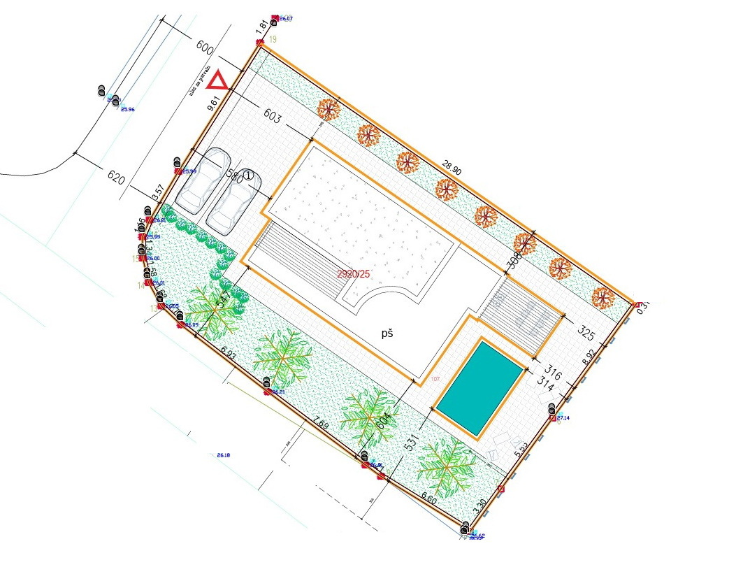 VODICE - Moderna vila s bazenom - NOVOGRADNJA