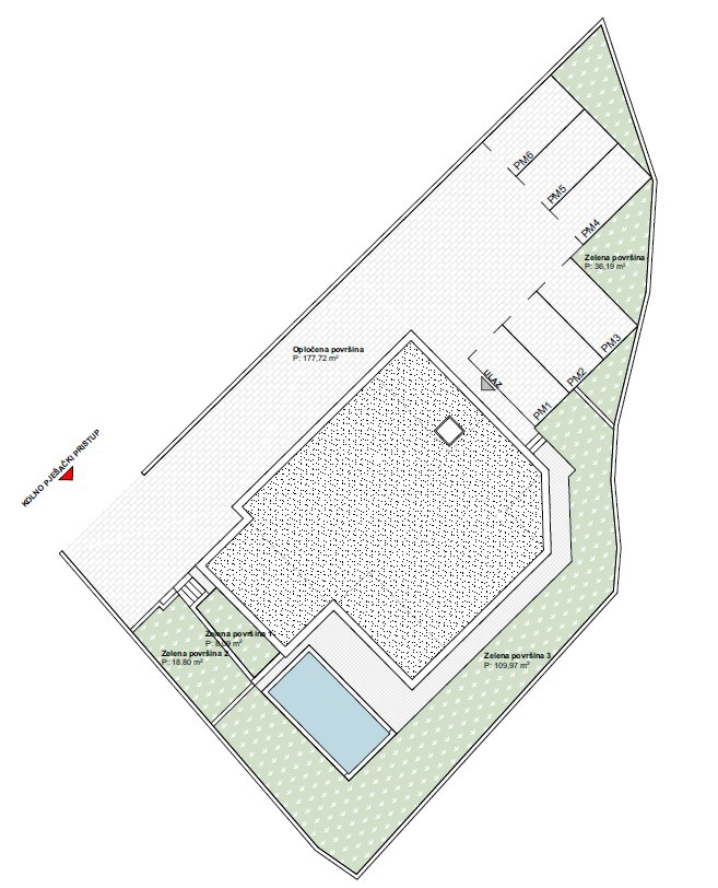 Vodice - Luksuzno stanovanje S1 z vrtom na mirni lokaciji, novogradnja