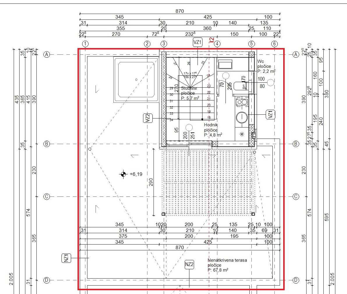 Vodice - hiša S1 z bazenom