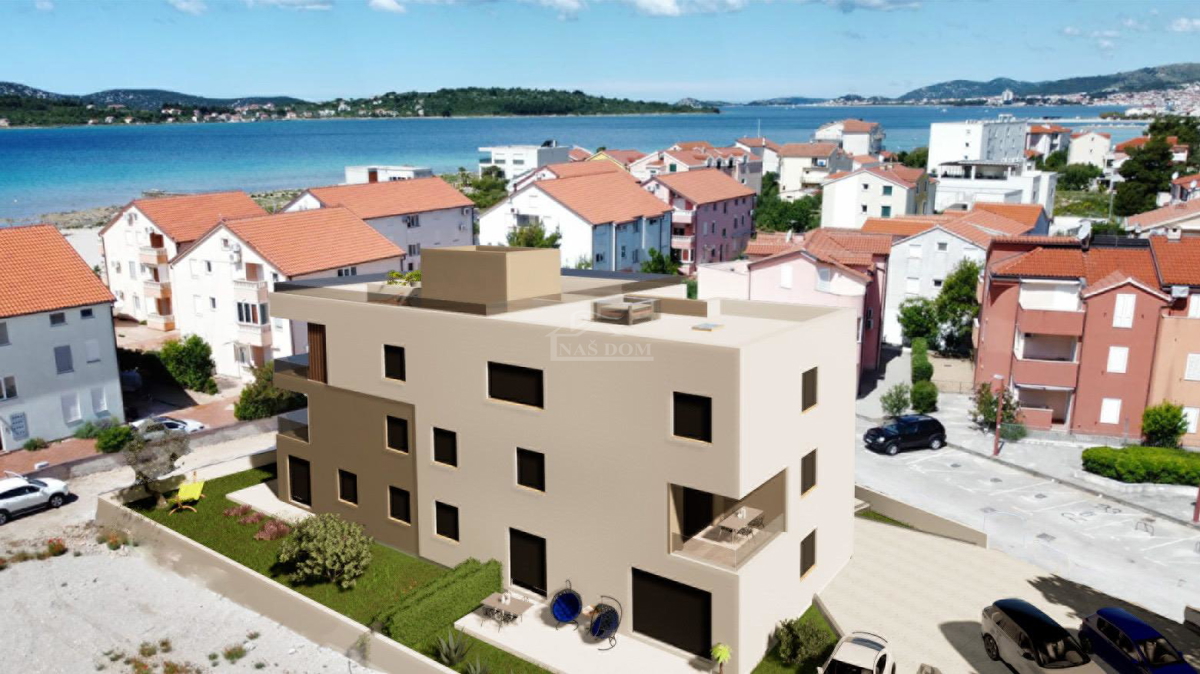 Vodice, Srima - ODLIČNA LOKACIJA *NOVA GRADNJA* luksuzna stanovanja z razgledom na morje, 80 m od plaže