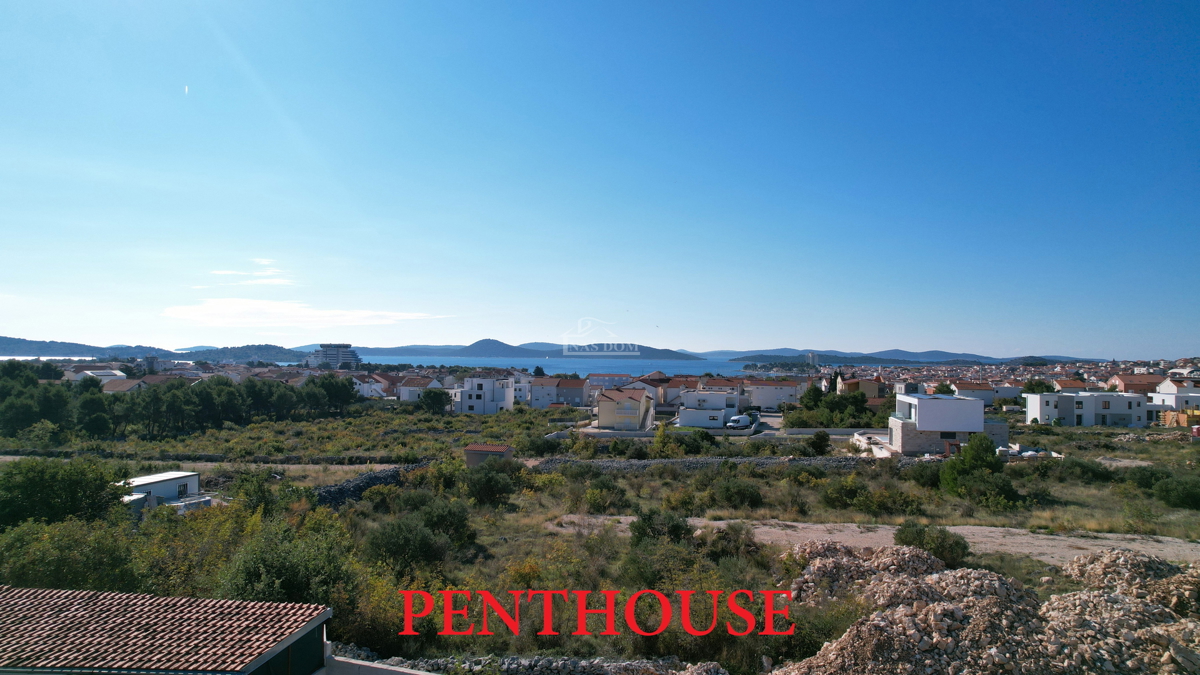 Vodice - Luksuzno stanovanje S3 s panoramskim pogledom na morje