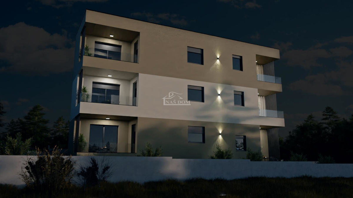 Dvosobno stanovanje v novogradnji, Šibenik, Njivice