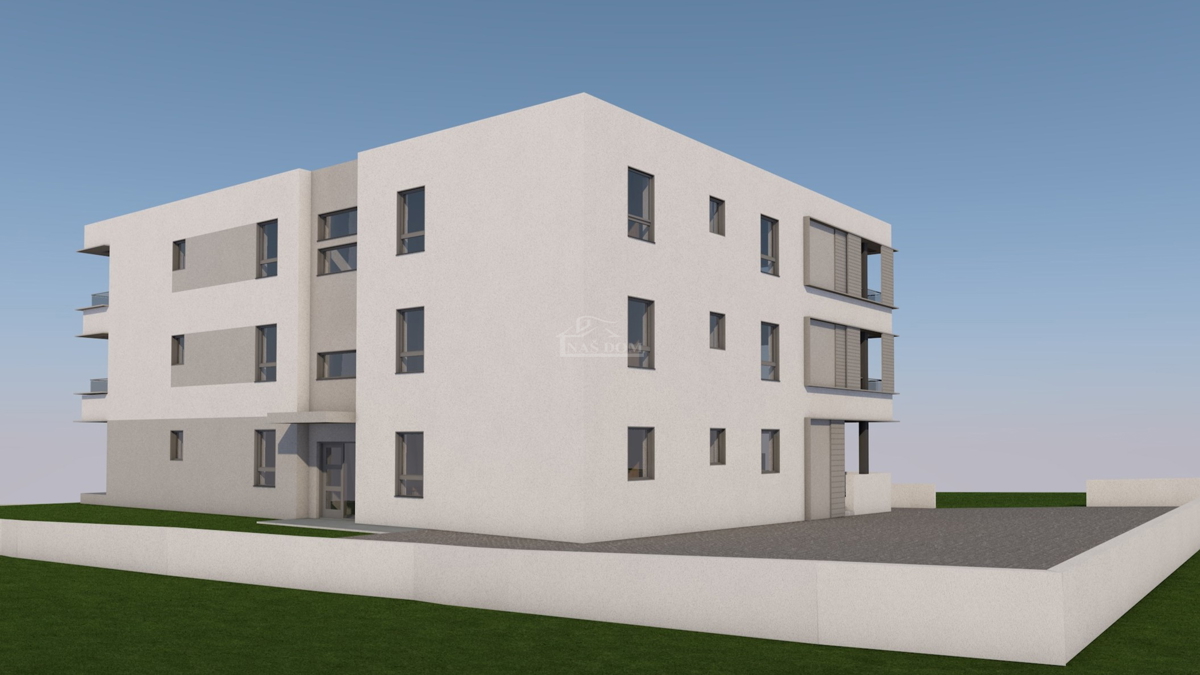 Vodice - Trosobno stanovanje S6, I. nadstropje, pogled na morje - PRILOŽNOST