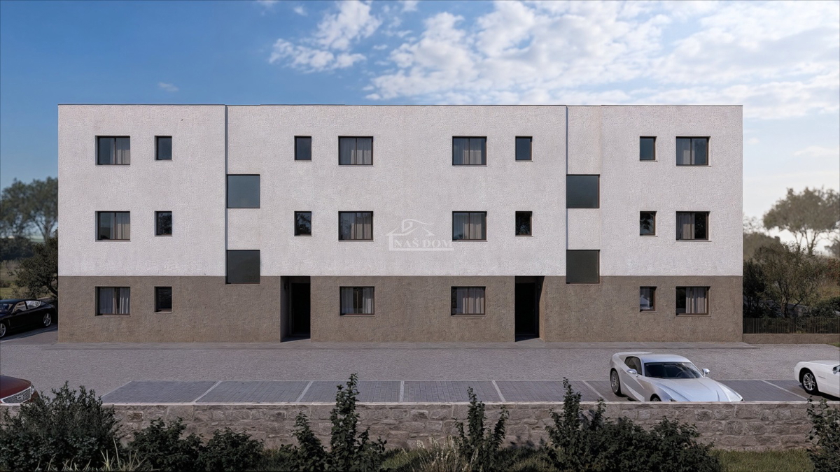 Vodice - Dvosobno stanovanje S1, pritličje z vrtom