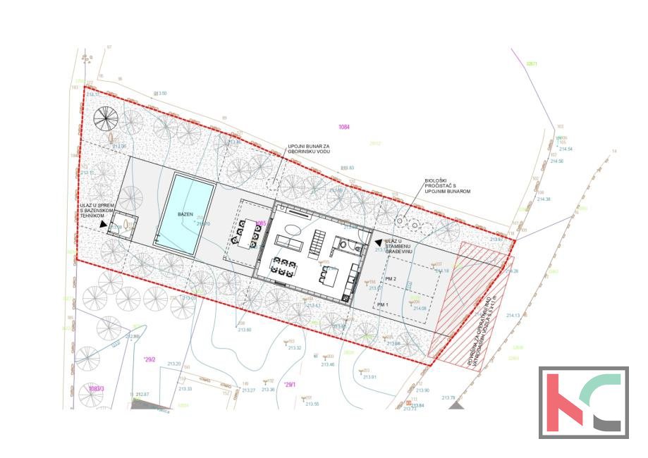 Istra, Svetvinčenat, gradbeno zemljišče 547m2 z pravnomočnim gradbenim dovoljenjem, #prodaja