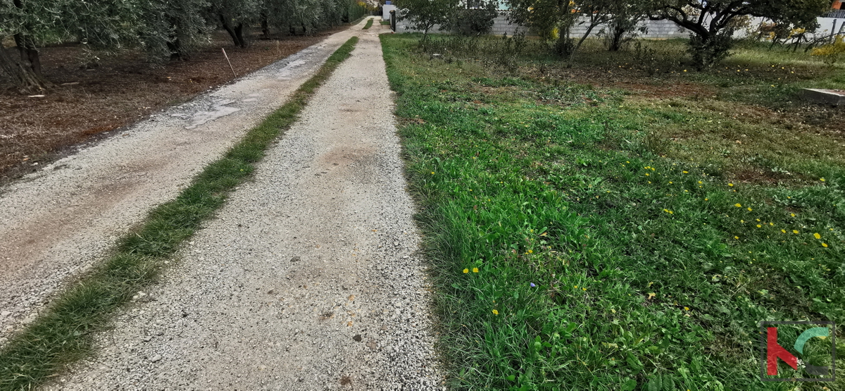 Pula, Busoler, zazidljivo zemljišče 603m2 pravilnega formata