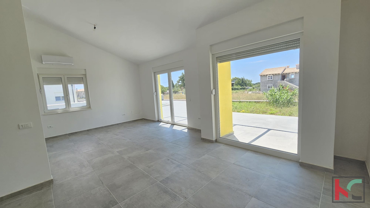 Istra, Vodnjan, pritličje 103 m2 z bazenom in vrtom, pogled na morje, #prodaja