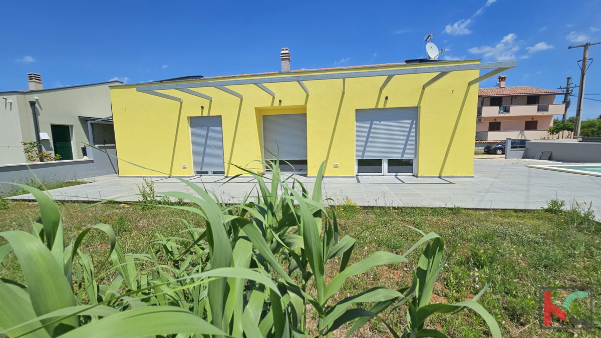 Istra, Vodnjan, pritličje 103 m2 z bazenom in vrtom, pogled na morje, #prodaja